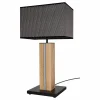 MONDO LED-Tischleuchte 2flg braunschwarzgoldfarbengrau^ Tischleuchten