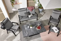 Lounge Sessel>MONDO Loungebank Relax Move grau