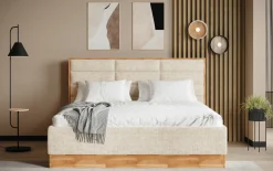 MONDO Polsterbett beige^ Polsterbetten|Betten