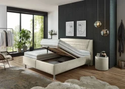 MONDO Polsterbett beige^ Polsterbetten|Betten