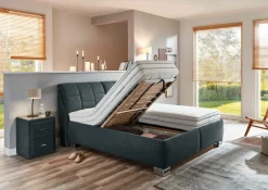 Polsterbetten|Betten>MONDO Polsterbett grau