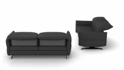 Sofas & Couches>MONDO Polstergarnitur grau