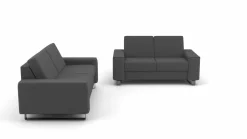 MONDO Polstergarnitur schwarz^ Sofas & Couches