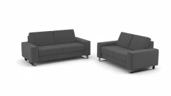 MONDO Polstergarnitur schwarz^ Sofas & Couches