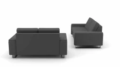 MONDO Polstergarnitur schwarz^ Sofas & Couches