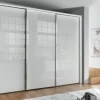 MONDO Schwebetürenschrank weiß^ Kleiderschränke