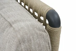 MONDO 2-Sitzer Sofa braungrau^ Gartensofas