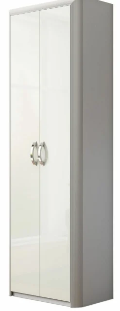 MONDO Stand-Mehrzweckschrank silberfarben^ Garderoben