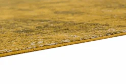 Moderne Teppiche>MONDO Webteppich modern goldfarben
