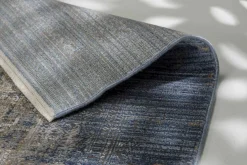 Moderne Teppiche>MONDO Webteppich modern graublau