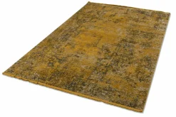 MONDO Webteppich modern goldfarben^ Moderne Teppiche