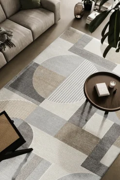 MONDO Webteppich modern weißbeige^ Moderne Teppiche