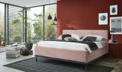 Polsterbetten|Betten>Musterring Designbett pinkrot