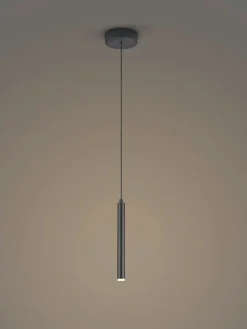 Pendelleuchten>Musterring LED-Pendelleuchte 1flg schwarz