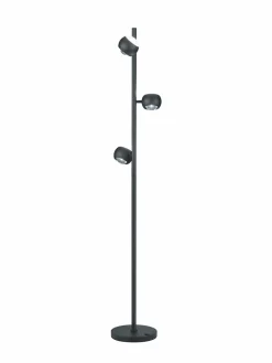 Musterring LED-Stehleuchte 3flg schwarz^ Stehleuchten