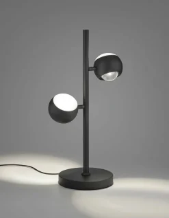 Tischleuchten>Musterring LED-Tischleuchte 2flg schwarz