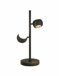 Tischleuchten>Musterring LED-Tischleuchte 2flg schwarz
