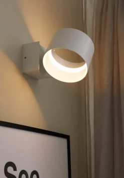 Wandleuchten>Musterring LED-Wandleuchte 1flg weiß