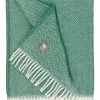 Wohndecken>Musterring Plaid grün