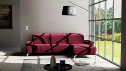 Sofas & Couches>Musterring Polstergarnitur rot
