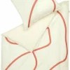 Satin>Musterring Satin-Bettwäsche weißpink