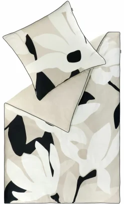 Satin>Musterring Satin-Bettwäsche beige