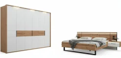Schlafzimmer-Sets>Musterring Schlafzimmer braunweiß