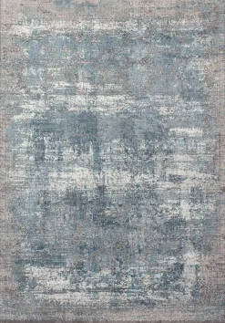 Moderne Teppiche>Musterring Webteppich modern graublau
