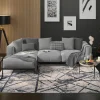 Moderne Teppiche>Musterring Webteppich modern blau