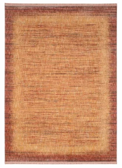 Moderne Teppiche>Musterring Webteppich modern goldfarbenorange