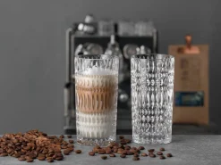 Kaffee & Teegläser|Gläsersets>Nachtmann 2er Latte Macchiato Glas 434ml transparent