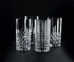 Gläsersets|Longdrinkgläser>Nachtmann 4er Longdrinkglas 445ml transparent