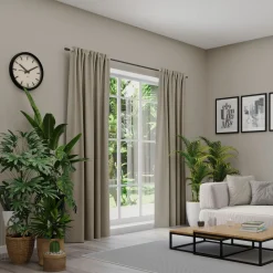 Gardinen-Vorhänge>Neutex Home Deco Neutex Vorhang m. Multifunktionsband beige
