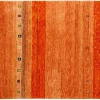 Nord Süd Handknüpfteppich orangerot^ Moderne Teppiche
