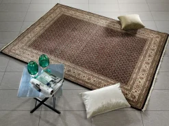 Orientteppiche>OCI Nepalteppich schwarzbeige