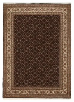 Orientteppiche>OCI Nepalteppich schwarzbeige