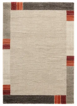 OCI Webteppich Modern braunweiß^ Moderne Teppiche