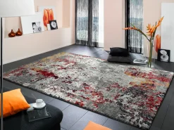 OCI Webteppich modern mehrfarbig^ Hochflorteppiche|Moderne Teppiche
