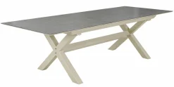 OUTDOOR Ausziehtisch graubeige^ Gartentische Ausziehbar