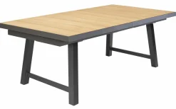 OUTDOOR Ausziehtisch Teakplatte Garten^ Gartentische Ausziehbar