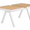 Gartentische Ausziehbar>OUTDOOR Ausziehtisch Teakplatte Garten braungrau