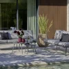Loungetische>OUTDOOR Beistelltisch Set 2 tlg. grau