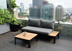 Loungetische>OUTDOOR Couchtisch braun