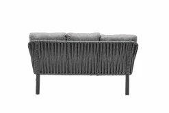 OUTDOOR Dining Gartensofa 3-Sitzer grau^ Gartenbänke