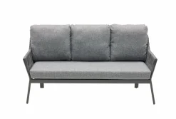 OUTDOOR Dining Gartensofa 3-Sitzer grau^ Gartenbänke
