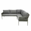 OUTDOOR Ecklounge 2tlg. braungrau^ Gartenlounge Sets