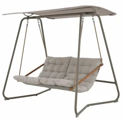 OUTDOOR Garten- Hollywoodschaukel grünbeigegrau^ Hängesessel