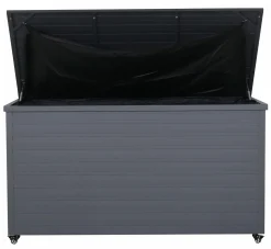 Gartenboxen>OUTDOOR Gartenbox Alu Anthrazit grau