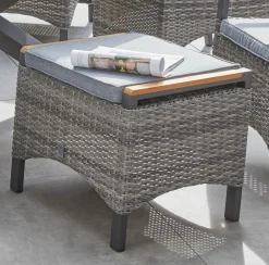 Gartenhocker>OUTDOOR Gartenhocker braungrau