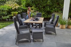OUTDOOR Gartenhocker grau^ Gartenhocker